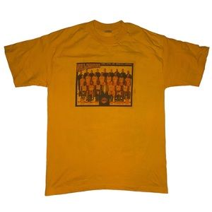 Vintage Tornado Activewear LA Lakers Crewneck Tshirt in Yellow / large NBA